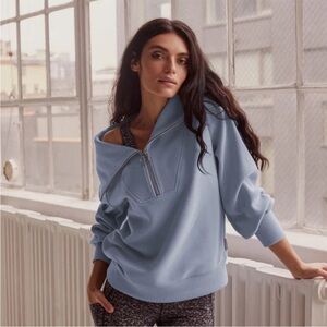Varley Vine Pullover in Dusty Blue